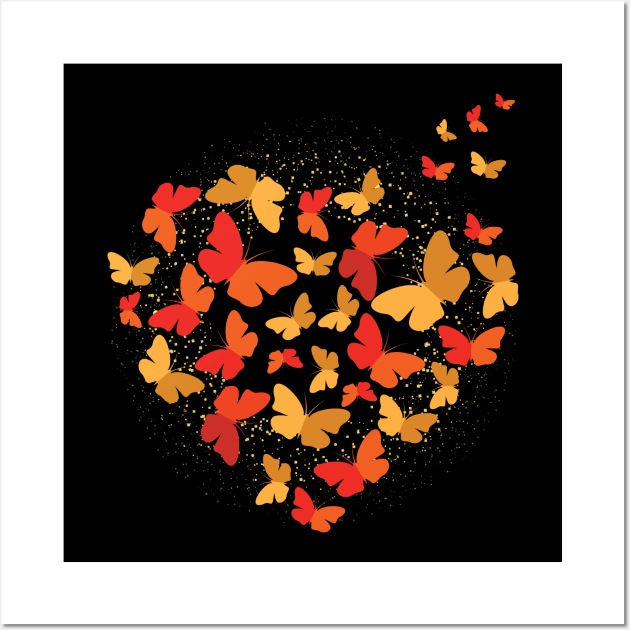 Love Butterfly Wall Art by shirtsyoulike